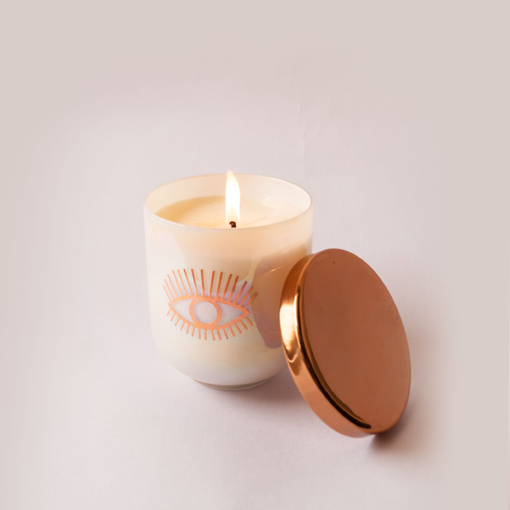 ROSE GOLD EVIL EYE | Mogra | Scented Candles