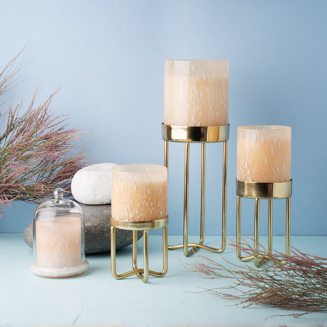 Peaches High Rise Candle  | Lavender