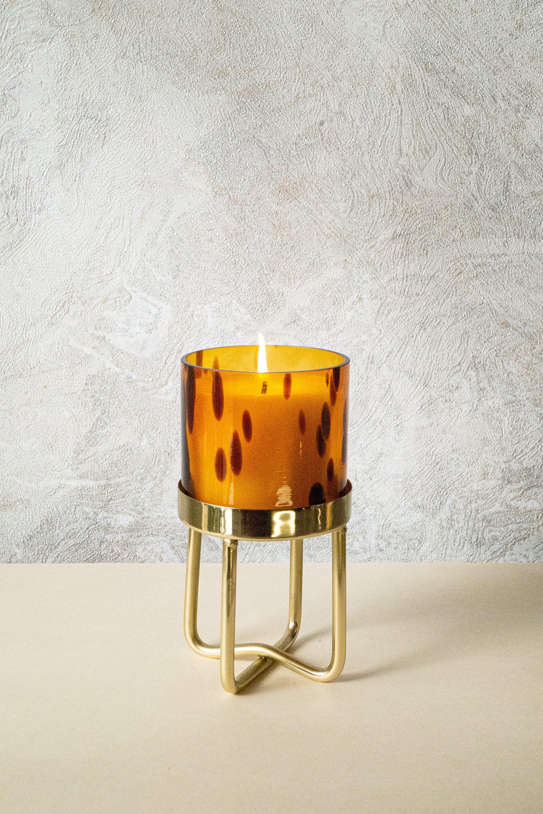 Cheetah High Rise candle | Oud Gold