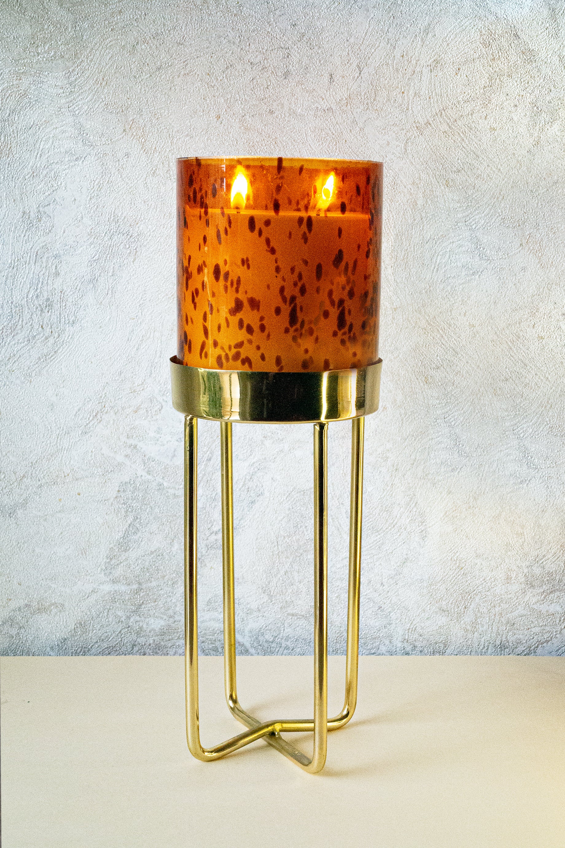 Cheetah High Rise candle | Oud Gold