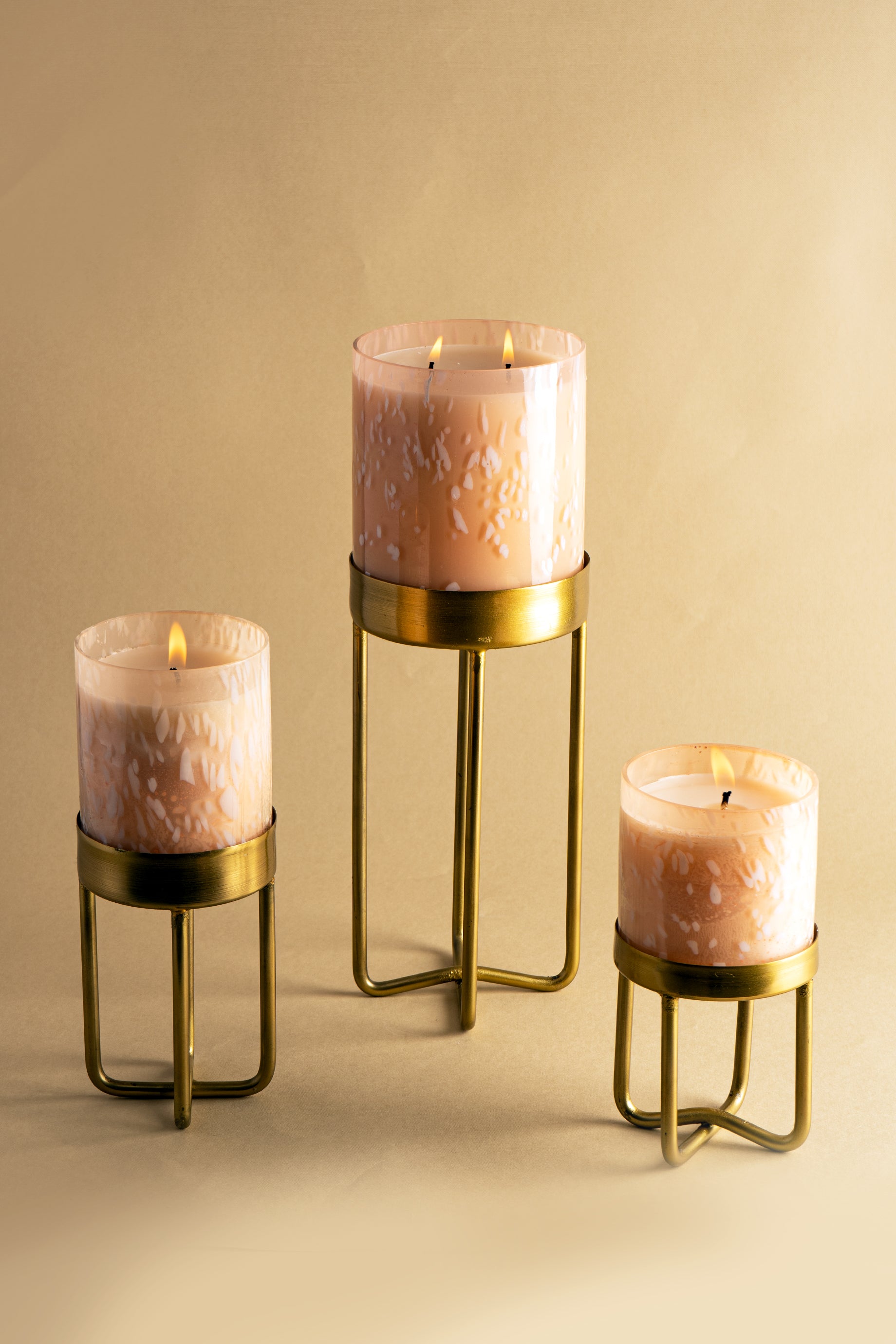 Peaches High Rise Candle  | Lavender