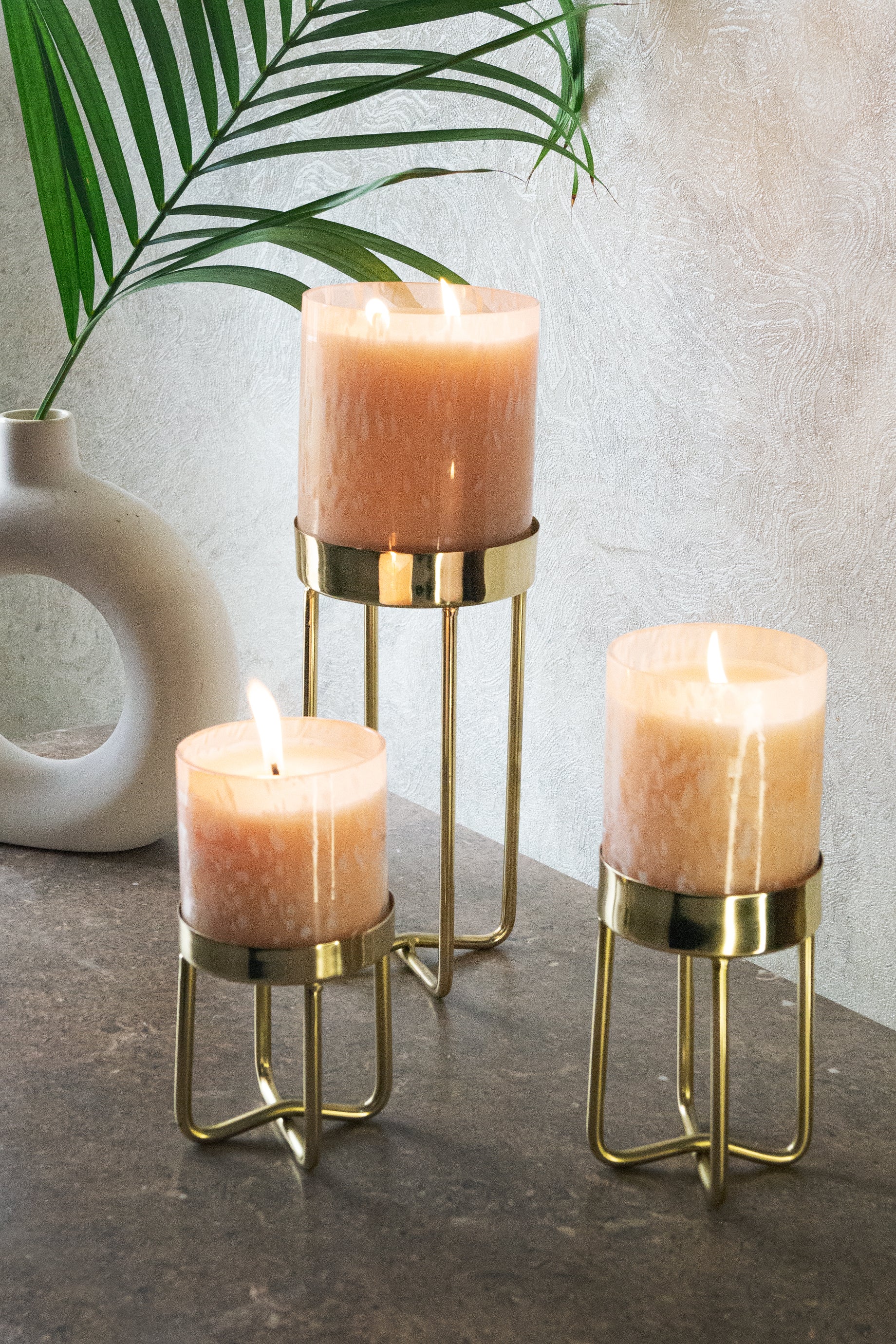 Peaches High Rise Candle  | Lavender